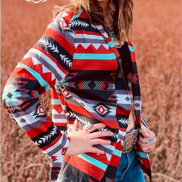 NAVAJO SKY CARDIGAN - Picture 3 of 4